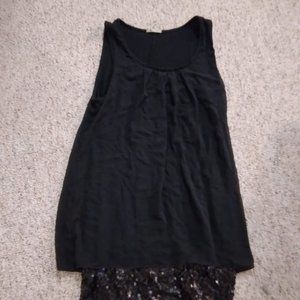 Black 30s sparkly dress